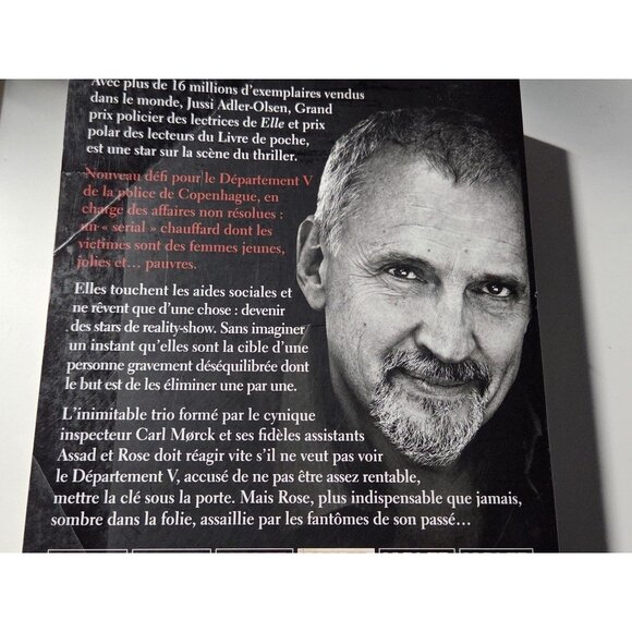 Selfies Jussi Adler Olsen Thriller Novel French Edition Soft Cover Albin Michel - Picture 7 of 9